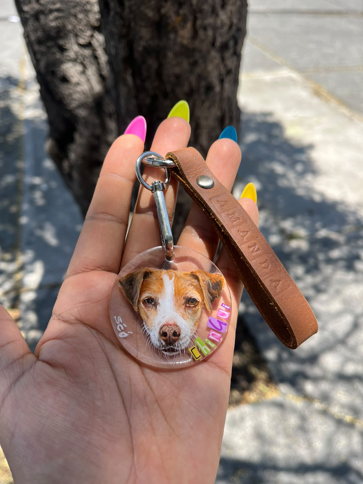 Llavero personalizado individual